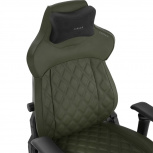 Corsair Silla Gamer TC500 LUXE, hasta 120kg, Verde - Imagen adicional 2
