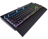 Teclado Gamer Corsair K68 LED RGB, Teclado Mecánico, Cherry MX Red, Alámbrico, USB, Negro, Inglés 