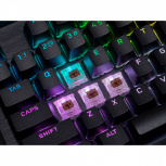 Teclado Gamer Corsair K70 RGB PRO LED RGB, Teclado Mecánico, Cherry MX Brown, Alámbrico, USB, Negro, Inglés - Imagen adicional 6