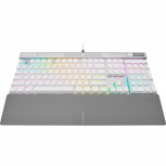 Teclado Gamer Corsair K70 RGB PRO, Teclado Mecánico, Switch OPX, Alámbrico, Blanco, (Inglés) - Imagen adicional 1