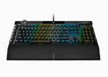 Teclado Gamer Corsair K100 RGB LED RGB, Teclado Mecánico, Cherry MX Speed, Alámbrico, USB, Negro, Inglés