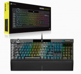 Teclado Gamer Corsair K100 RGB, Teclado Mecánico, Corsair OPX, Alámbrico, Negro (Inglés) - Imagen adicional 1