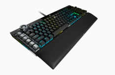 Teclado Gamer Corsair K100 RGB, Teclado Mecánico, Corsair OPX, Alámbrico, Negro (Inglés) - Imagen adicional 4