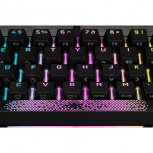 Teclado Gamer Corsair K65 RGB Mini 60%, Teclado Mecánico, Switch Cherry MX Speed, Alámbrico, Negro (Inglés) image