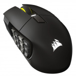 Mouse Gamer Corsair Scimitar Elite, Inalámbrico, Óptico, 33.000DPI, RF Wireless/Bluetooth/USB-C, Gris image