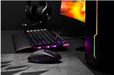 Mouse Gamer Corsair Óptico Dark Core Pro RGB SE, Inalámbrico, USB, 18.000DPI, Negro image