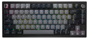 Teclado Gamer Corsair K65 PLUS RGB LED RGB 75%, Teclado Mecánico, MLX Red, Inalámbrico, USB/RF Inalámbrico/Bluetooth, Gris, Inglés