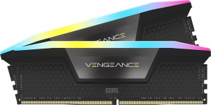 Kit Memoria RAM Corsair Vengeance RGB DDR5, 5200MHz, 32GB (2 x 16GB), CL40, XMP