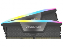 Kit Memoria RAM Corsair VENGEANCE RGB DDR5, 5600MHz, 64GB - 2 x 32GB, CL40, XMP/EXPO, Gris - Imagen adicional 1