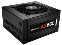 Fuente de Poder Corsair AX860, 24-pin ATX, 80-PLUS Platinum, 860W