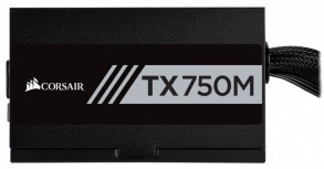 Fuente de Poder Corsair TX750M 80 PLUS Gold, 20+4 pin ATX, 120mm, 750W image