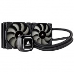 Corsair Hydro H100x Enfriamiento Liquido para CPU, 2x 120mm, 600 - 1700RPM 