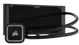 Corsair iCUE H100x RGB ELITE Enfriamiento Líquido para CPU, 2x 120mm, hasta 1500RPM, Negro