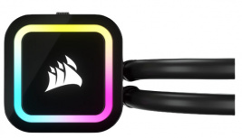 Corsair iCUE H100x RGB ELITE Enfriamiento Líquido para CPU, 2x 120mm, hasta 1500RPM, Negro