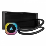 Corsair iCUE Link H115i RGB AIO Enfriamiento Líquido para CPU, 2x 140mm, hasta 2000RPM, Negro 
