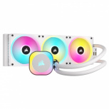 Corsair iCUE Link H150i RGB Enfriamiento Líquido para CPU, 3x 120mm, hasta 2400RPM, Blanco 