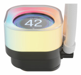 Corsair iCUE LINK TITAN 240 RX LCD Enfriamiento Líquido para CPU, 2x 120mm, hasta 2100RPM, Blanco  image