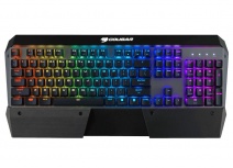 Teclado Gamer Cougar Attack X3 RGB Speedy, Teclado Mecánico, Cherry MX Silver, Alámbrico, Negro (Inglés)