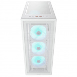 Gabinete Cougar MX220 RGB, Midi-Tower, ATX/Micro-ATX/Mini-ITX, USB 3.0, sin Fuente, 4 Ventiladores Instalados, Blanco - Imagen adicional 7