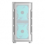 Gabinete Cougar Uniface Mini RGB, Mini-Tower, Micro-ATX/Mini-ITX, USB 2.0/3.0, sin Fuente, 3 Ventiladores Instalados, Blanco - Imagen adicional 1