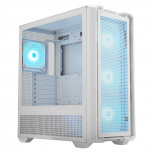 Gabinete Cougar MX600 RGB, Midi-Tower, ATX/EATX/Micro-ATX/Mini-ITX, USB 3.0, sin Fuente, 4 Ventiladores Instalados, Blanco - Imagen adicional 2