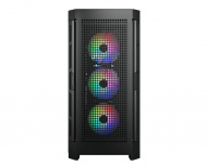 Gabinete Cougar Duoface Pro RGB, Midi-Tower, ATX/CEB/EATX/Micro-ATX/Mini-ITX, USB 2.0/3.0, sin Fuente, 4 Ventiladores Instalados, Negro - Imagen adicional 4