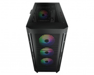 Gabinete Cougar Duoface Pro RGB, Midi-Tower, ATX/CEB/EATX/Micro-ATX/Mini-ITX, USB 2.0/3.0, sin Fuente, 4 Ventiladores Instalados, Negro - Imagen adicional 5