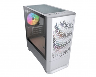 Gabinete Cougar MG140 Air RGB, Mini-Tower, Micro-ATX/Mini-ITX, USB 2.0/3.0, sin Fuente, 3 Ventiladores Instalados, Blanco - Imagen adicional 2