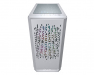 Gabinete Cougar MG140 Air RGB, Mini-Tower, Micro-ATX/Mini-ITX, USB 2.0/3.0, sin Fuente, 3 Ventiladores Instalados, Blanco - Imagen adicional 3