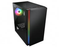 Gabinete Cougar Purity RGB, Mini-Tower, Micro-ATX/Mini-ITX, USB 2.0/3.0, sin Fuente, 1 Ventilador Instalado, Negro - Imagen adicional 2