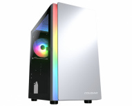 Gabinete Cougar Purity RGB con Ventana, Mini-Tower, Mini-ITX/Micro-ATX, USB 3.0/2.0, sin Fuente, 1 Ventilador ARGB Instalado, Blanco - Imagen adicional 1