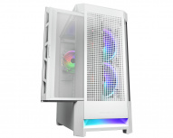 Gabinete Cougar AIRFACE RGB, Midi-Tower, ATX/CEB/EATX/Micro-ATX/Mini-ITX, USB 2.0/3.0, sin Fuente, 3 Ventiladores Instalados, Blanco - Imagen adicional 1