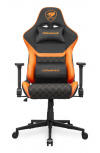 Cougar Silla Gamer Armor One V2 F, hasta 120kg, Negro/Naranja