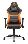 Cougar Silla Gamer Armor One V2, hasta 120kg, Negro/Naranja