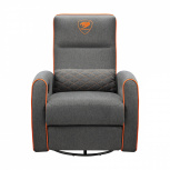 Cougar Sofá Gamer FIDOM, hasta 150Kg, Negro