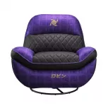 Cougar Sofá Gamer Overlord One Piece, hasta 160kg, Negro/Morado
