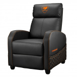 Cougar Sofá Gamer Ranger Elite, hasta 135kg, Negro/Naranja