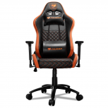 Cougar Silla Gamer Armor One, hasta 120kg, Negro/Naranja