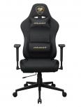 Cougar Silla Gamer Pryme Gold F, hasta 120kg, Negro/Dorado