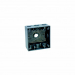 Crouse-Hinds Caja Eléctrica para Intemperie TP7102, 5 Puertos, Aluminio