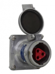 Crouse-Hinds Tomacorriente AR1042, 1 Enchufes, 600V, 100A, Gris
