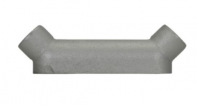 Crouse-Hinds Caja Condulet BUB3 SA, 2 Puertos, 1", Aluminio