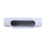 Crouse-Hinds Caja Condulet Ovalada Forma C, 2", Aluminio