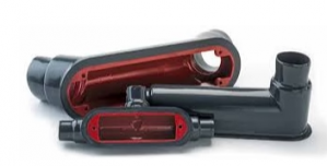 Crouse-Hinds Cople para Tubo Conduit FE21-2DBR, 2 1/2", Fierro