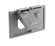 Crouse-Hinds Tapa para Pared DS-70G, 1 Pieza, Gris