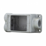 Crouse-Hinds Caja Condulet Rectangular FSCC-2, 3/4", Aluminio