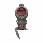 Crouse-Hinds Receptáculo S752, 60A, 120 - 600V, Gris/Rojo