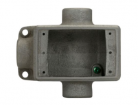 Crouse-Hinds Caja Condulet FST-1, 2 Puertos, 1/2", Hierro
