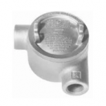 Crouse-Hinds Caja Condulet GUAL-69 DBR, 2 Puertos, 2", Hierro