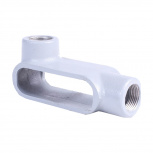 Crouse-Hinds Caja Condulet Ovalada Forma L, 1-1/4", Aluminio